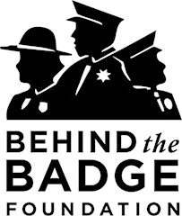 Behind the badge logo